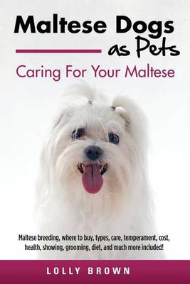 Book cover for Maltese Dogs as Pets