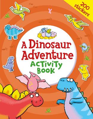 Book cover for A Dinosaur Adventure Activity Book