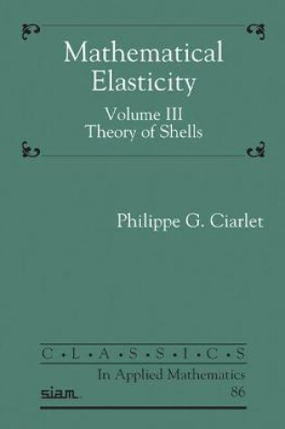 Cover of Mathematical Elasticity, Volume III