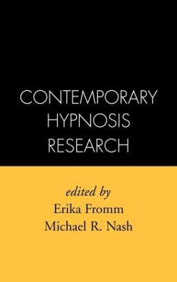 Book cover for Contemporary Hypnosis Research