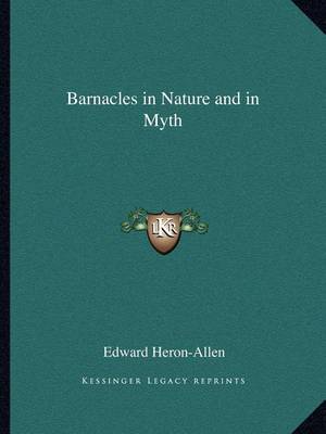 Book cover for Barnacles in Nature and in Myth