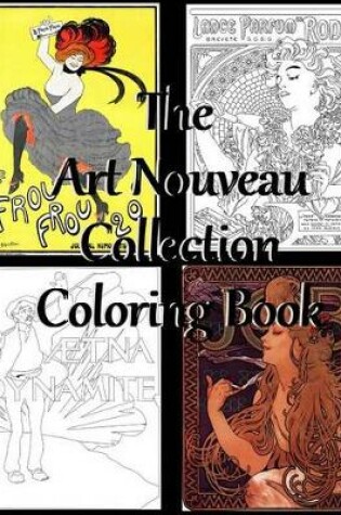 Cover of The Art Nouveau Collection Coloring Book