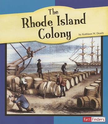 Book cover for The Rhode Island Colony