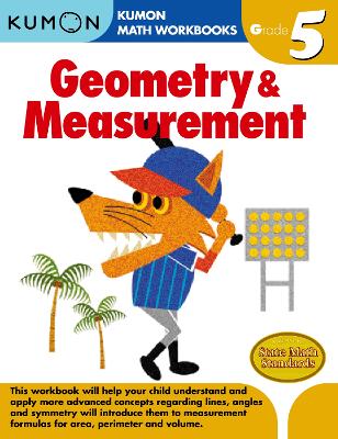 Book cover for Kumon Grade 5 Geometry and Measurement