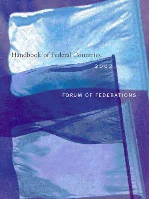 Book cover for Handbook of Federal Countries, 2002