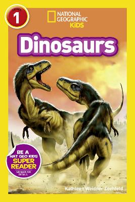 Book cover for National Geographic Kids Readers: Dinosaurs