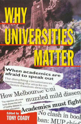 Book cover for Why Universities Matter