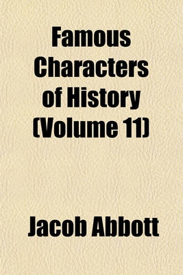 Book cover for Famous Characters of History (Volume 11)