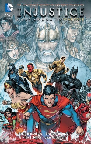 Book cover for Injustice: Gods Among Us: Year Four Vol. 1