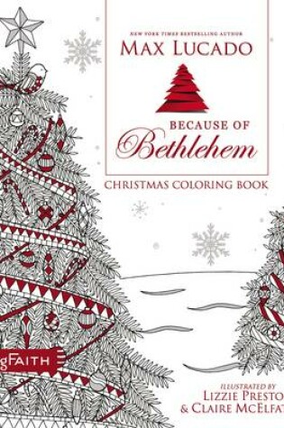 Cover of Because of Bethlehem Christmas Coloring Book