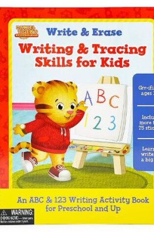 Cover of Daniel Tiger Write & Erase Writing & Tracing Skills for Kids