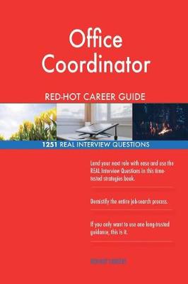 Book cover for Office Coordinator Red-Hot Career Guide; 1251 Real Interview Questions