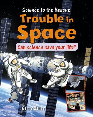 Book cover for Trouble in Space