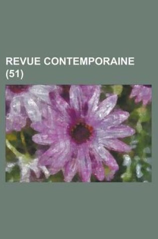 Cover of Revue Contemporaine (51)