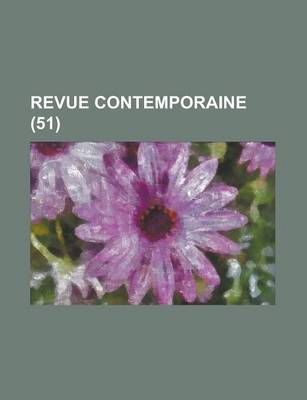 Book cover for Revue Contemporaine (51)