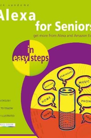 Cover of Alexa for Seniors in easy steps