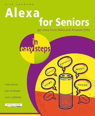Cover of Alexa for Seniors in easy steps