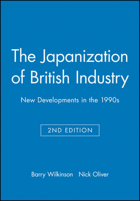 Book cover for The Japanization of British Industry