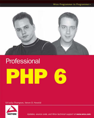 Book cover for Professional PHP 6