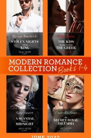 Cover of Modern Romance June 2022 Books 1-4