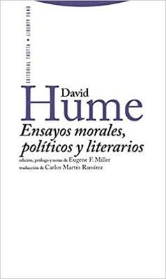 Book cover for Ensayos Morales, Politicos Y Literarios