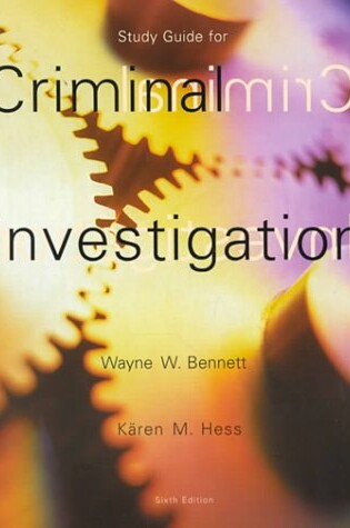 Cover of Criminal Investigation