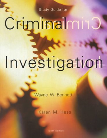 Book cover for Criminal Investigation