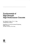 Book cover for Fundamentals of High Strength High Performance Concrete