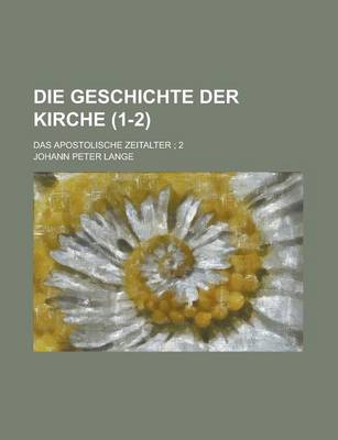 Book cover for Die Geschichte Der Kirche (1-2)