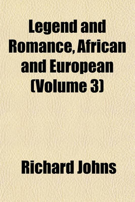 Book cover for Legend and Romance, African and European (Volume 3)