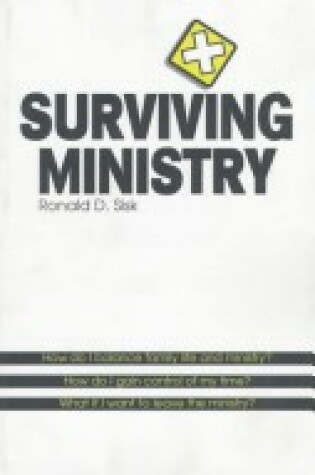 Cover of Surviving Ministry