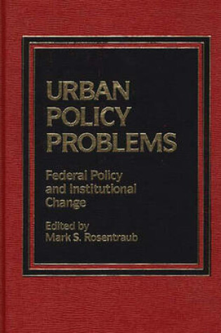 Cover of Urban Policy Problems