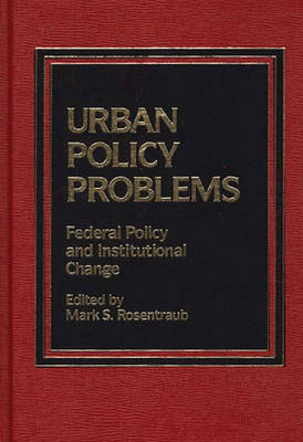 Book cover for Urban Policy Problems