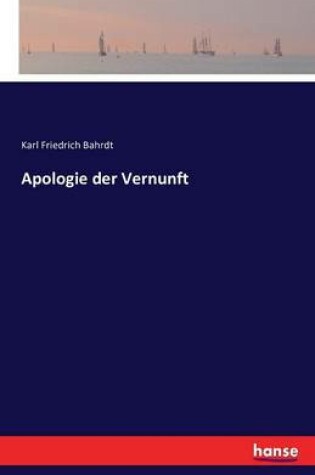 Cover of Apologie der Vernunft