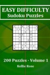 Book cover for Easy Difficulty Sudoku Puzzles Volume 1