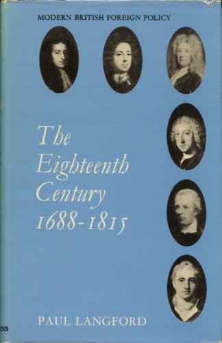 Book cover for Eighteenth Century, 1688-1815