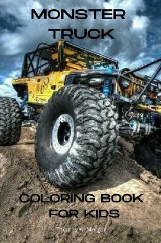 Cover of Monster Truck Coloring Book for Kids