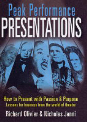 Book cover for Peak Performance Presentations