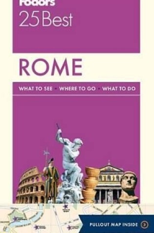 Cover of Fodor's Rome 25 Best