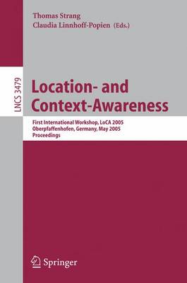 Book cover for Location and Contextawareness