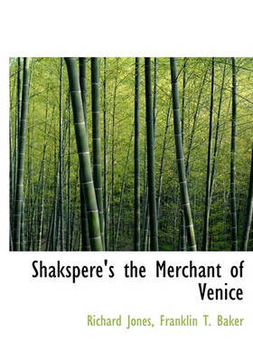 Book cover for Shakspere's the Merchant of Venice