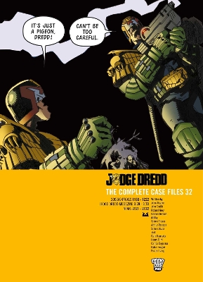 Book cover for Judge Dredd: The Complete Case Files 32