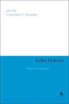 Cover of Gilles Deleuze