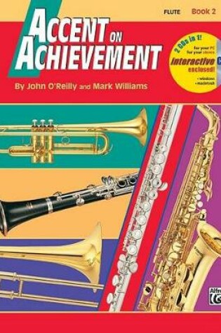 Cover of Accent on Achievement, Book 2 (Flute)