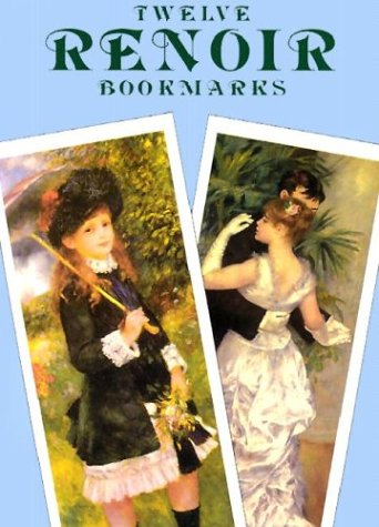 Book cover for Twelve Renoir Bookmarks