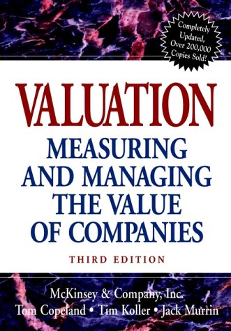 Book cover for Valuation