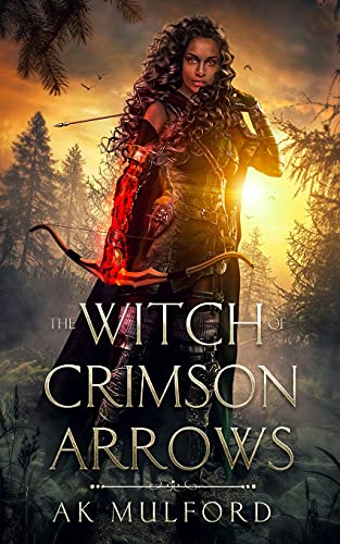 Book cover for The Witch of Crimson Arrows