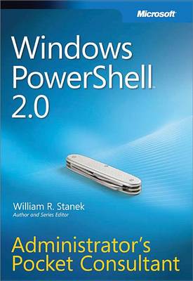 Book cover for Windows Powershell 2.0 Administrators Pocket Consultant