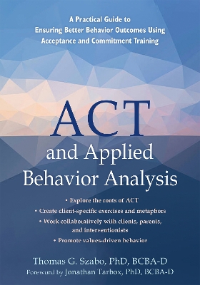 Cover of ACT and Applied Behavior Analysis