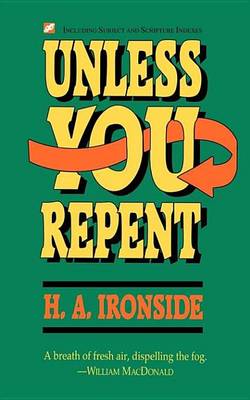 Book cover for Unless You Repent